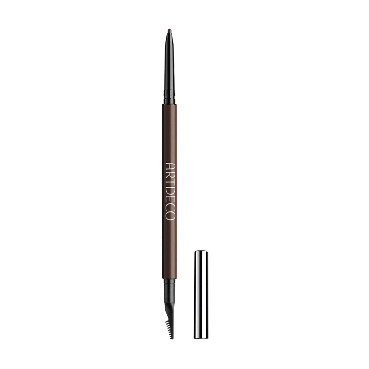 Водостійкий олівець для брів з щіточкою Artdeco Ultra Fine Brow Liner 12 Deep Brunett, 0.09 г